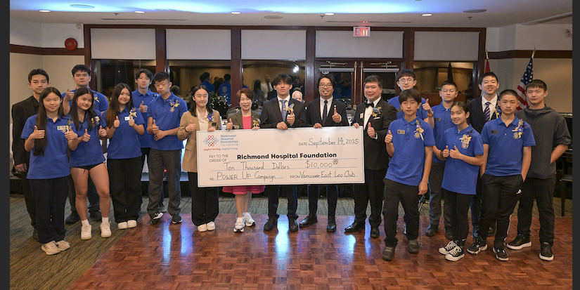 Vancouver East Leo Club launches big with $10,000 for the POWER UP Campaign